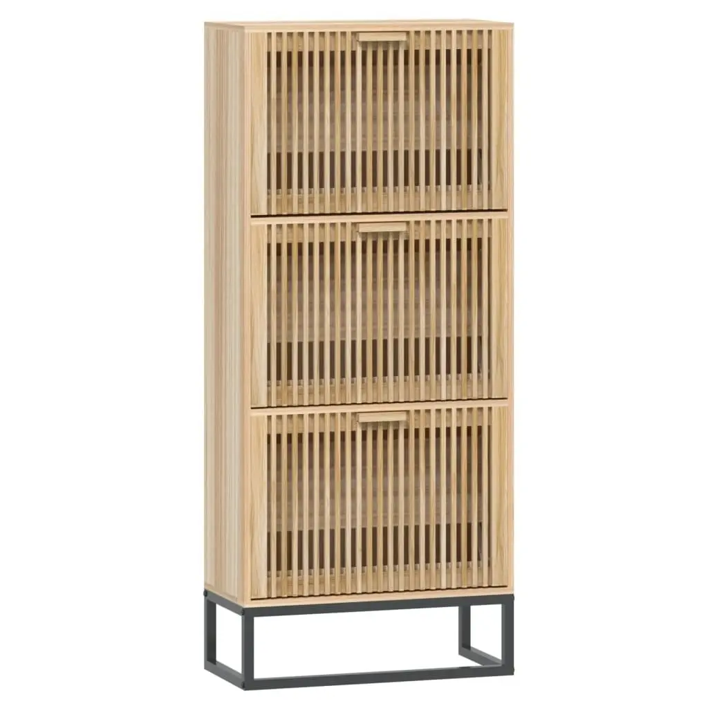 Shoe Cabinet 52x25x120 cm Engineered Wood 352129