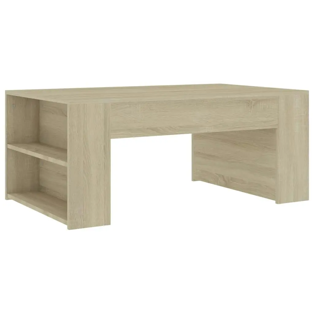 Coffee Table Sonoma Oak 100x60x42 cm Engineered Wood 802114