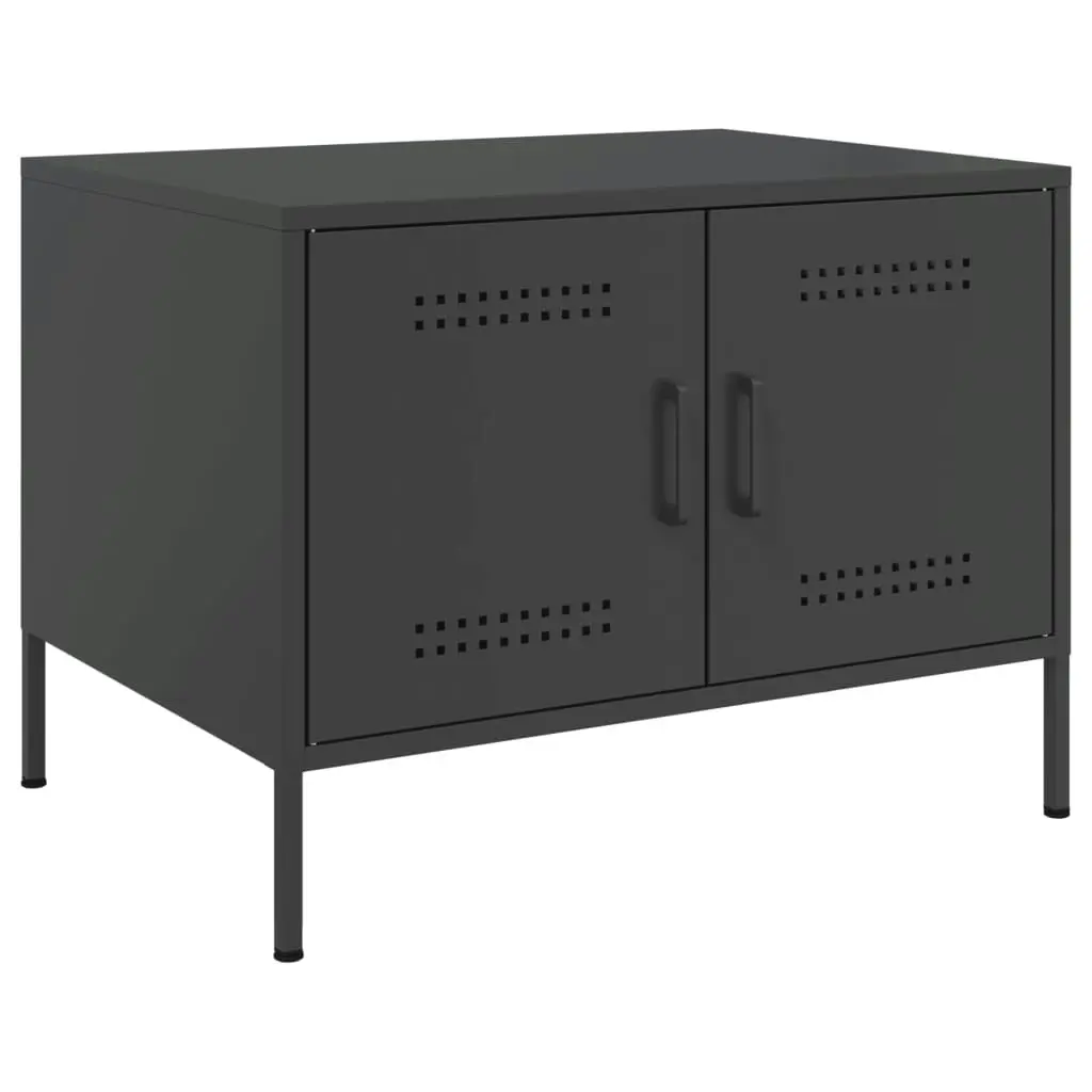 Coffee Table Black 68x50x50.5 cm Cold-rolled Steel 843030