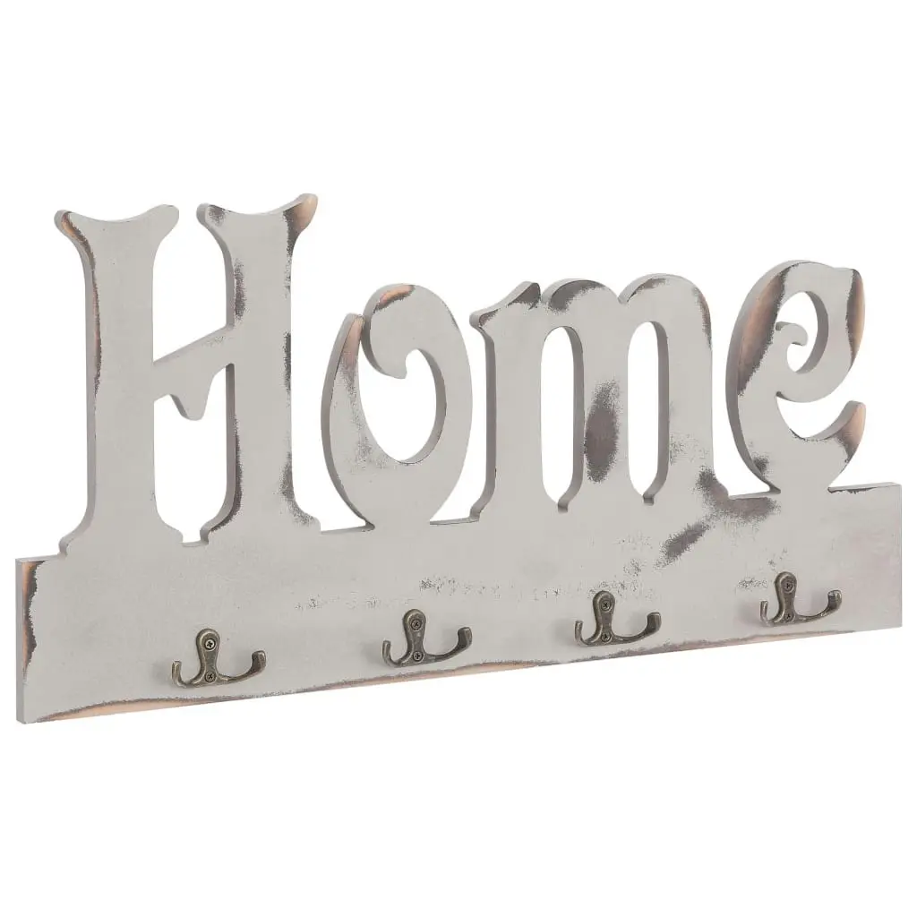 Wall Mounted Coat Rack HOME 50x23 cm 284243