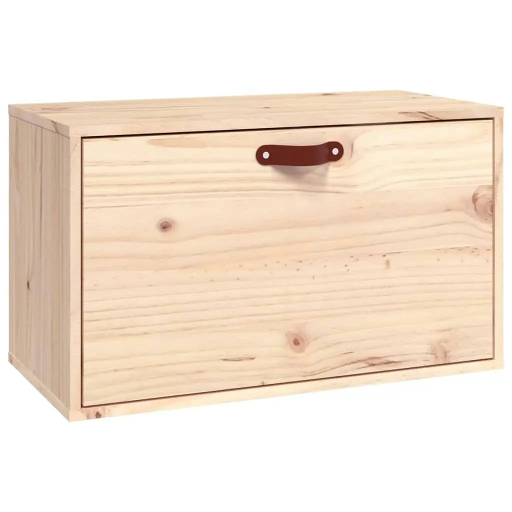 Wall Cabinet 60x30x35 cm Solid Wood Pine 818350