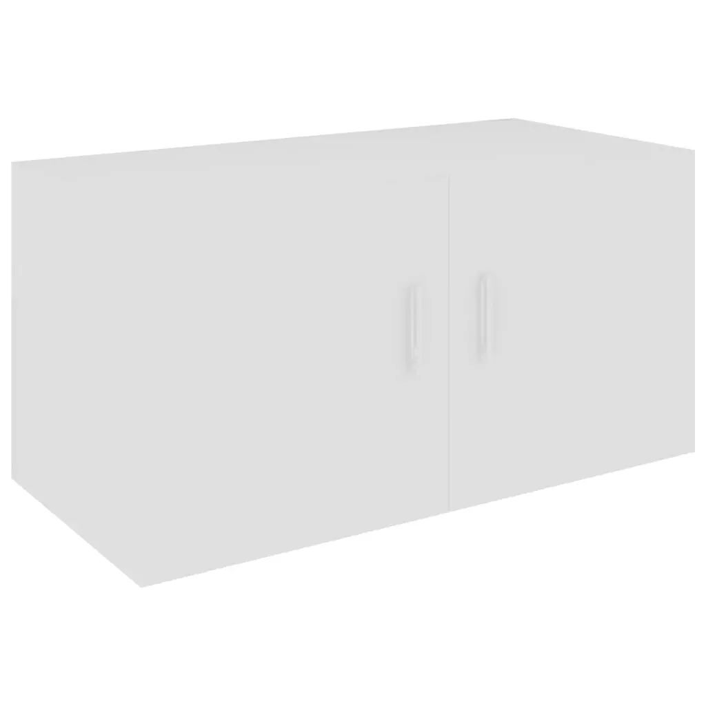 Wall Mounted Cabinet White 80x39x40 cm Engineered Wood 802795