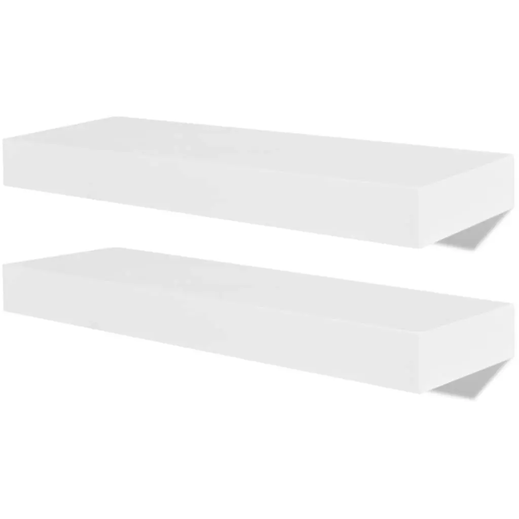 Wall Shelves 4 pcs White 40 cm 275996