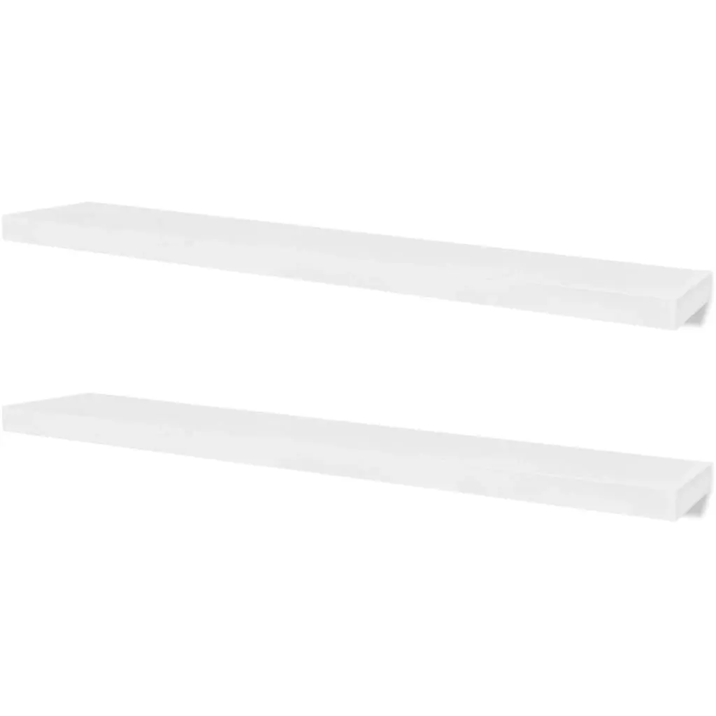 Wall Shelves 4 pcs White 120 cm 276000