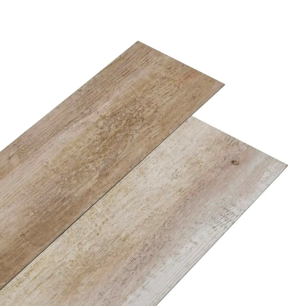 PVC Flooring Planks 5.02 mÂ² 2 mm Self-adhesive Wood Wash 146600