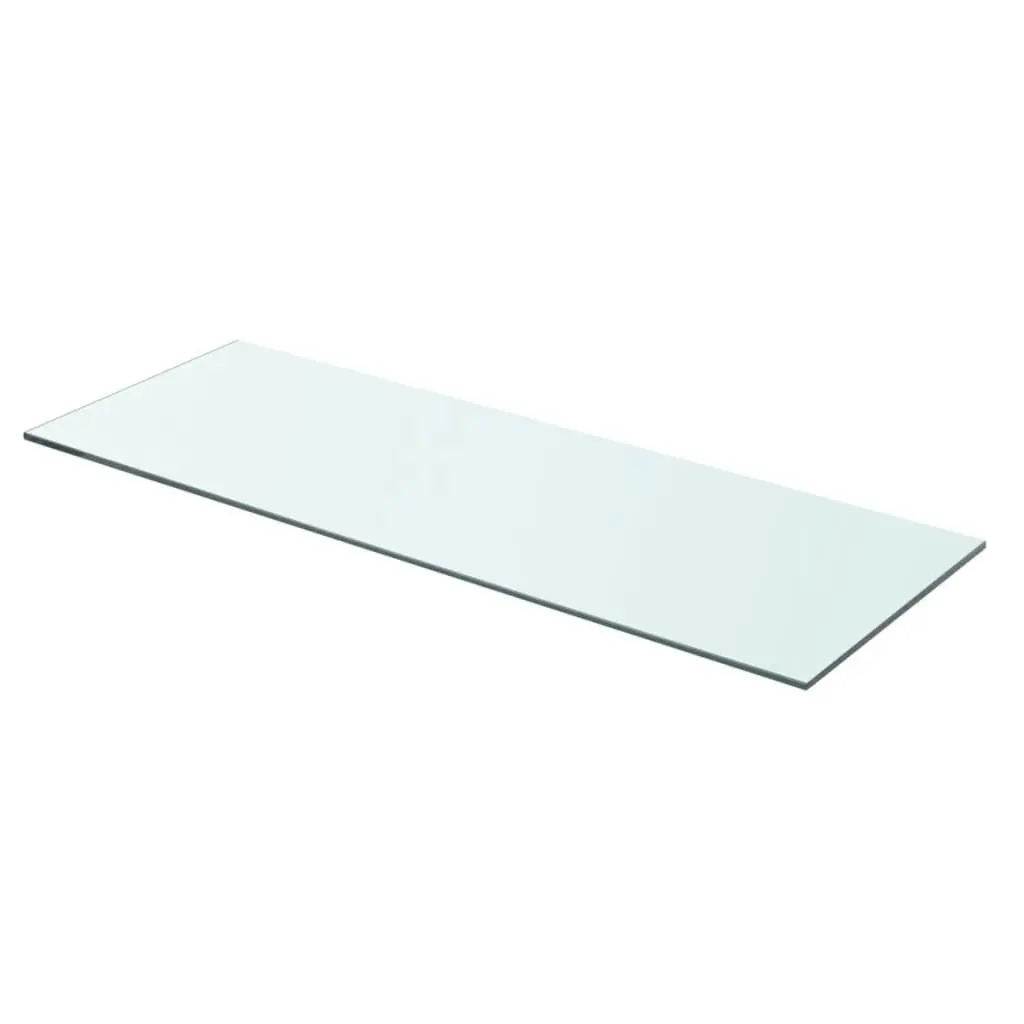 Shelf Panel Glass Clear 70x25 cm 243830