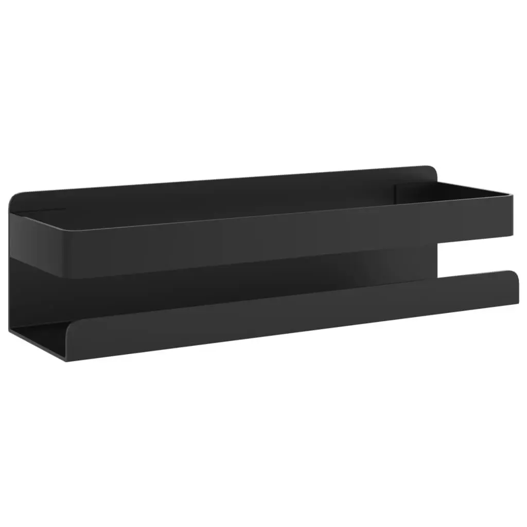 Shower Shelf Matt Black 23x6.5x6 cm Brushed 304 Stainless Steel 4004908