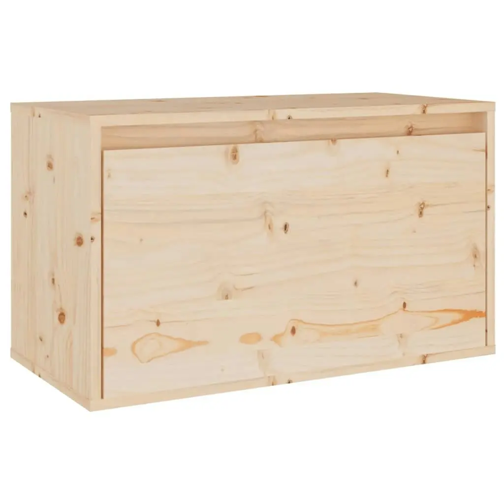 Wall Cabinet 60x30x35 cm Solid Wood Pine 813445