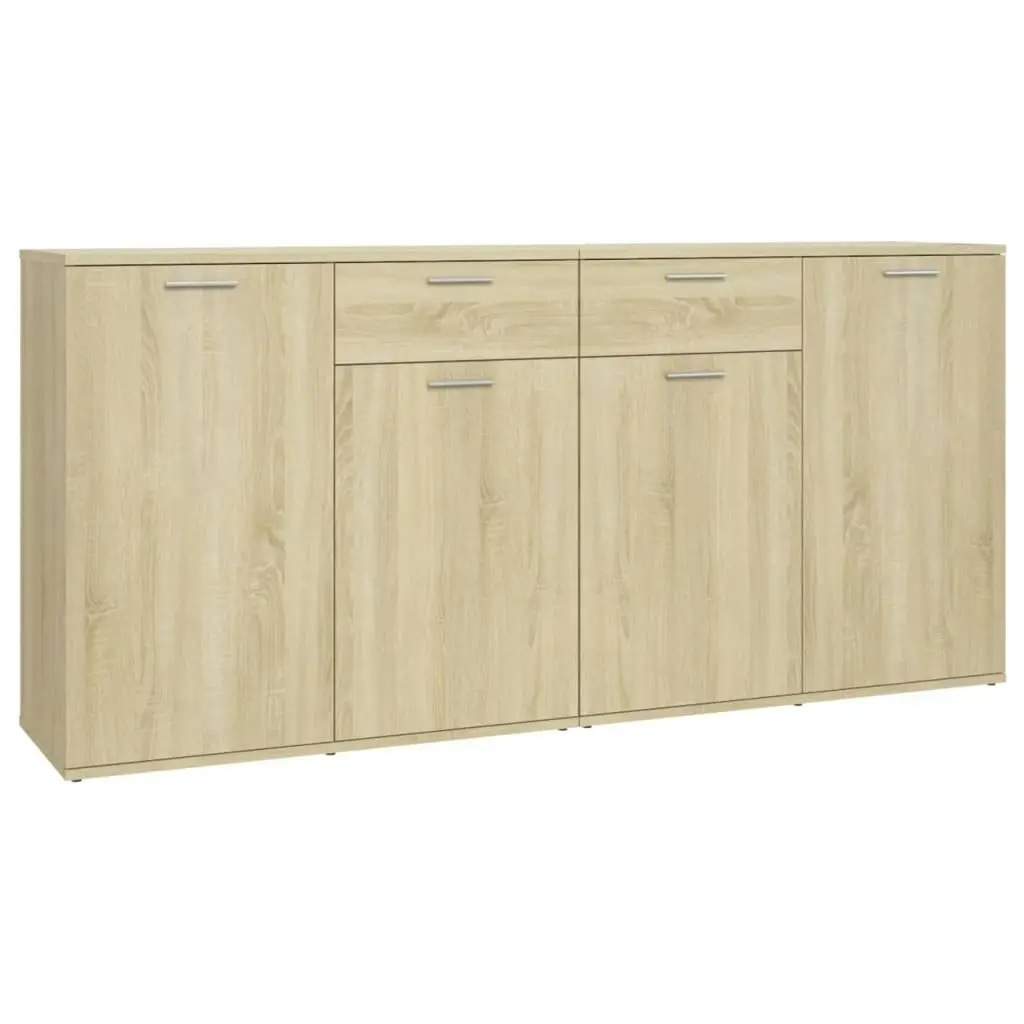 Sideboard Sonoma Oak 160x36x75 cm Engineered Wood 3074930