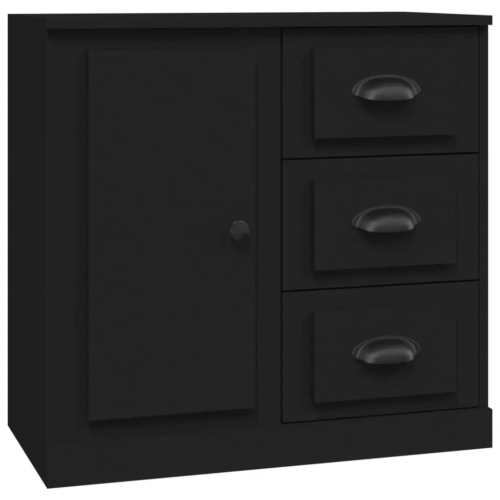 Sideboard Black 70x35.5x67.5 cm Engineered Wood 816193