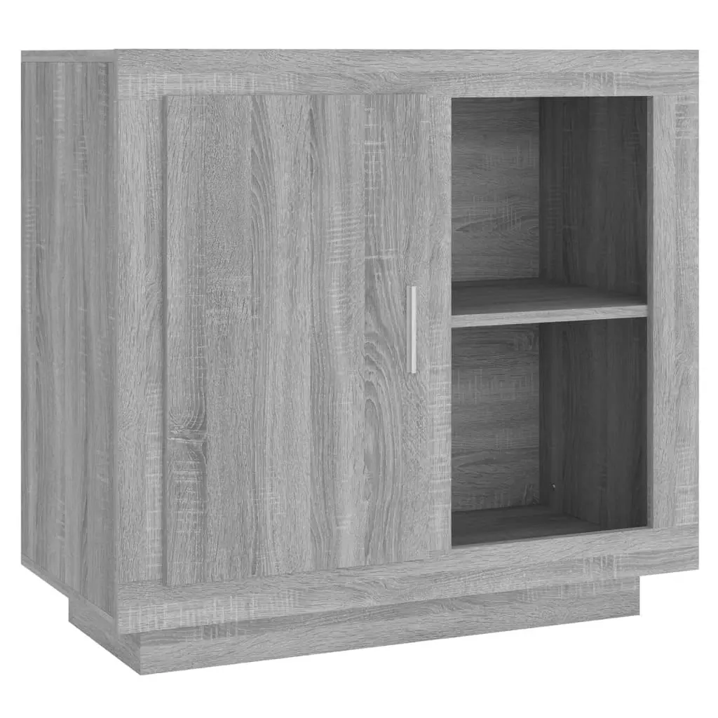 Sideboard Grey Sonoma 80x40x75 cm 817238