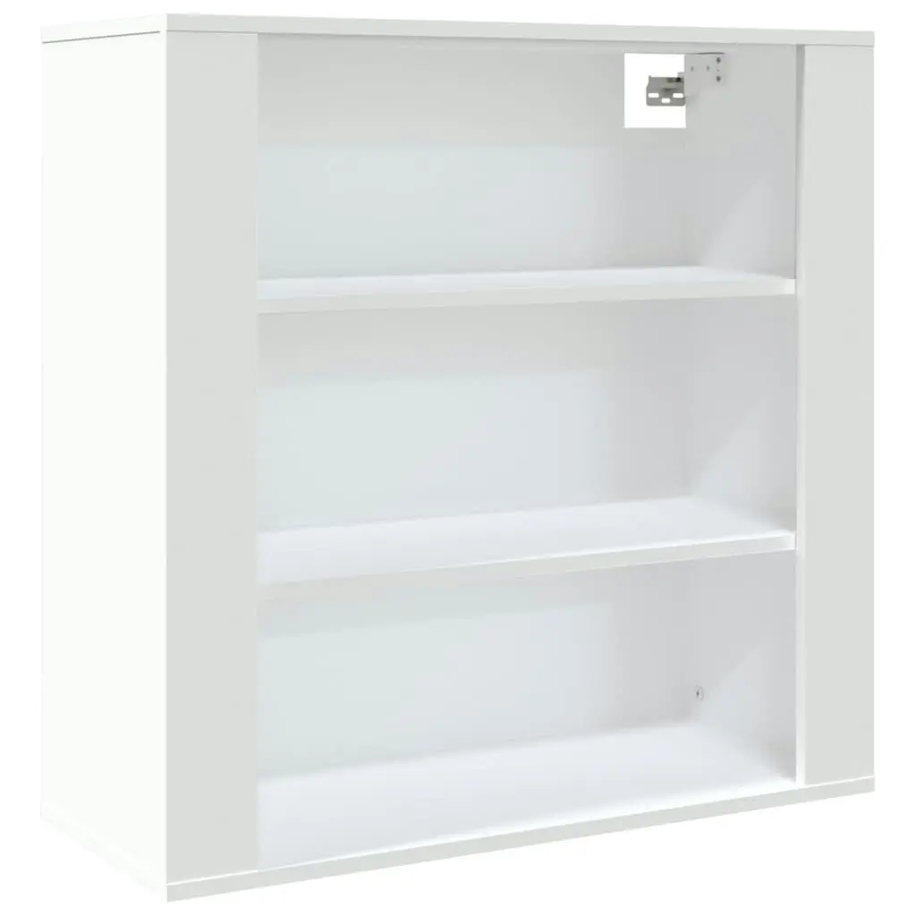 Wall Cabinet White 80x33x80 cm Engineered Wood 816592