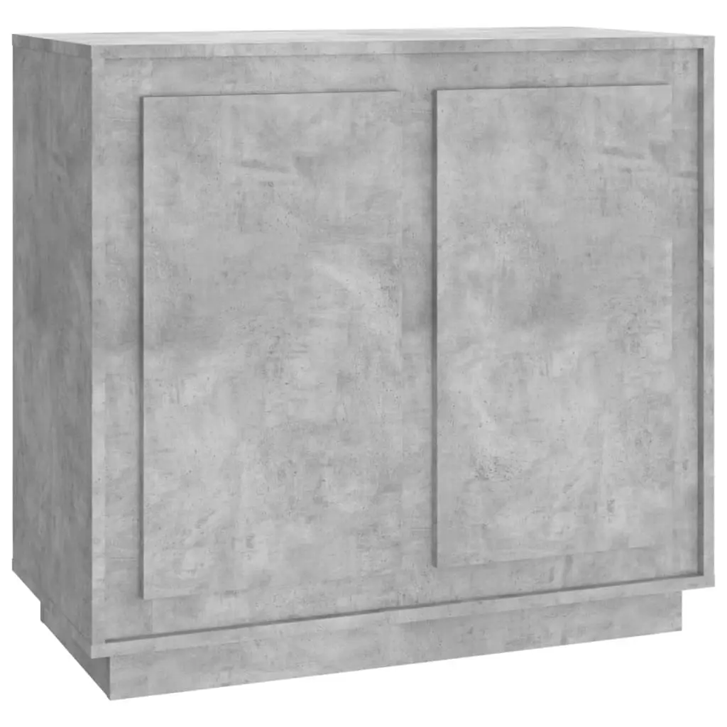 Sideboard Concrete Grey 80x34x75 cm Engineered Wood 819888