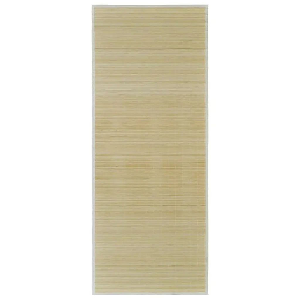 Rug Bamboo 100x160 cm Natural 245820