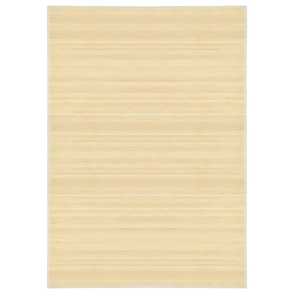 Rug Bamboo 160x230 cm Natural 247203