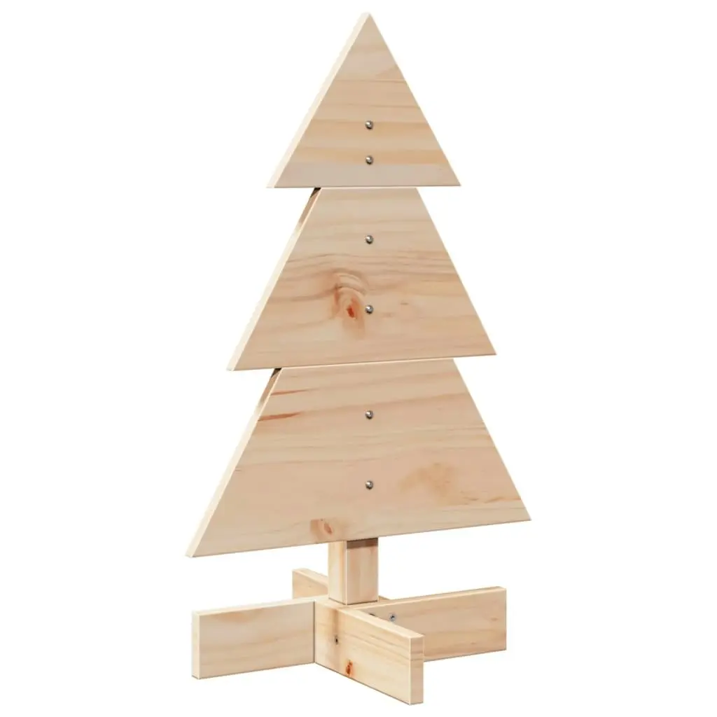 Wooden Christmas Tree for Decoration 60 cm Solid Wood Pine 858180