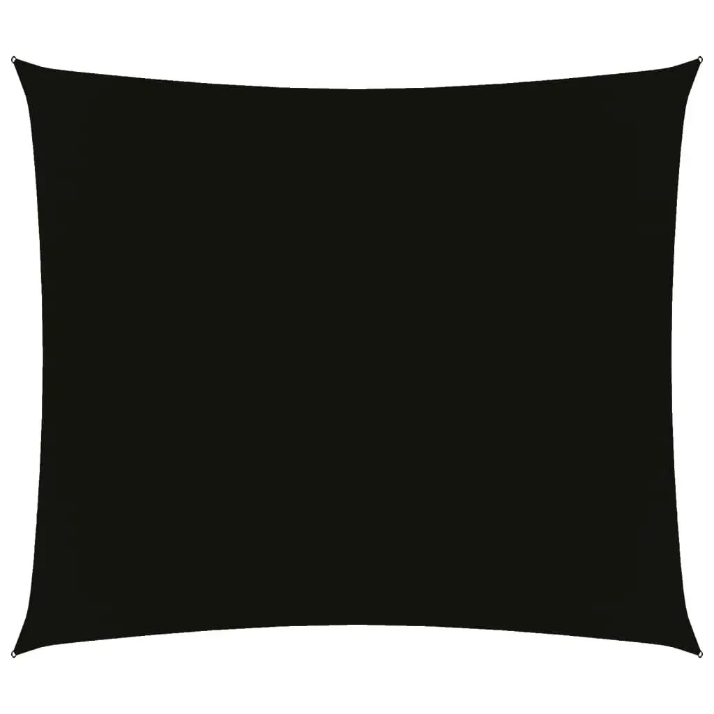 Sunshade Sail Oxford Fabric Rectangular 2.5x3 m Black 135755