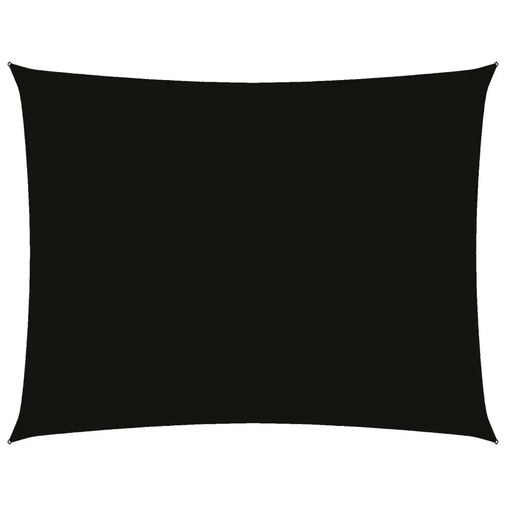 Sunshade Sail Oxford Fabric Rectangular 2.5x3.5 m Black 135756