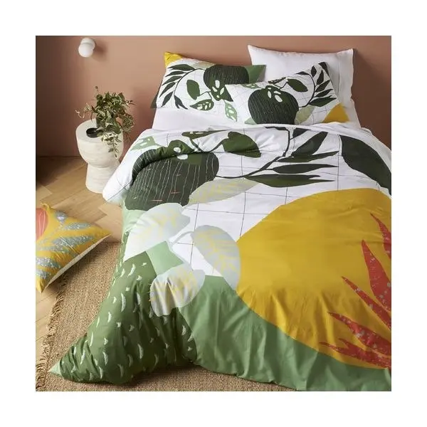 Ren Digital Printed Quilt Cover Set by Accessorize