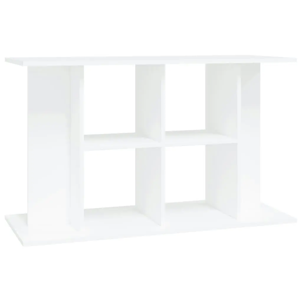 Aquarium Stand White 100x40x60 cm Engineered Wood 833583