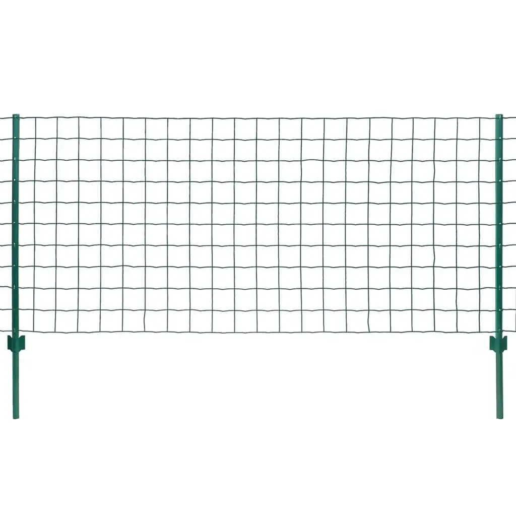 Euro Fence Steel 20x0.8 m Green 142814