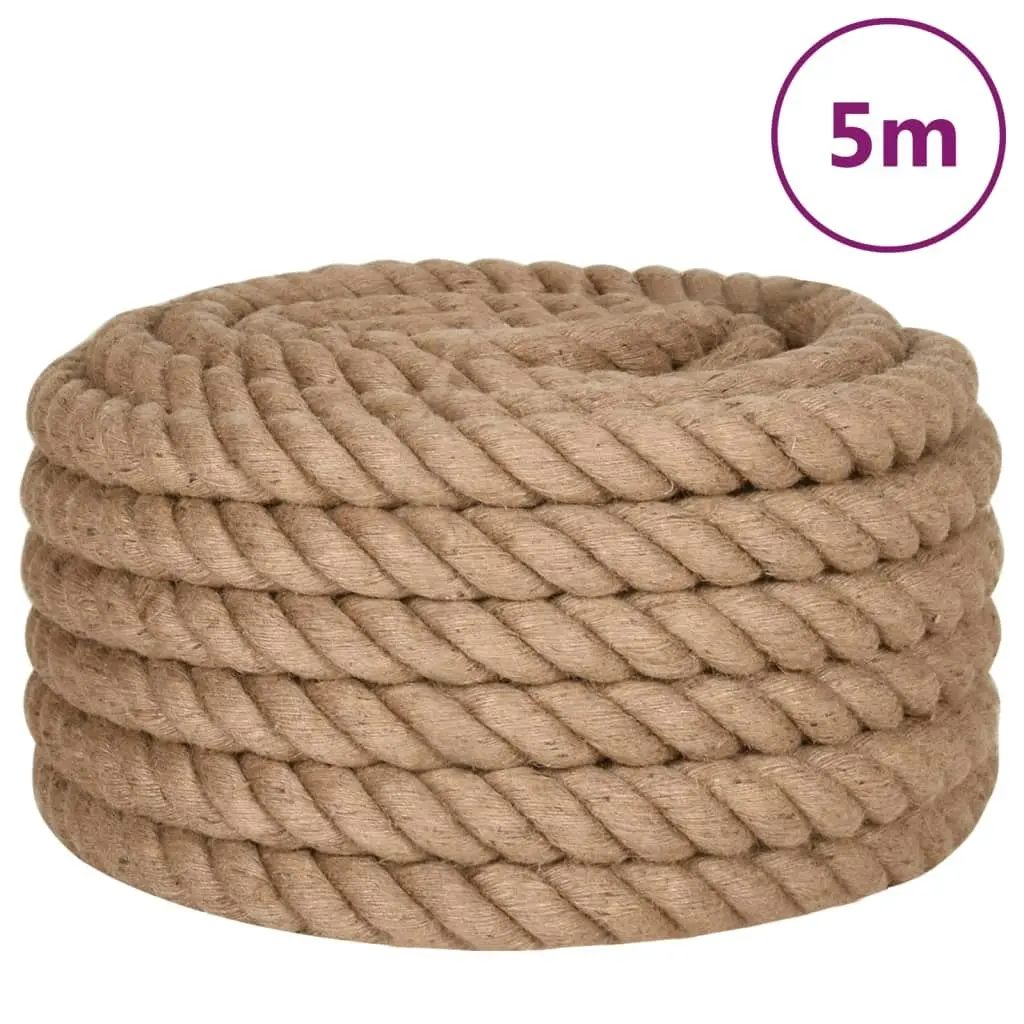 Jute Rope 5 m Long 40 mm Thick 153775