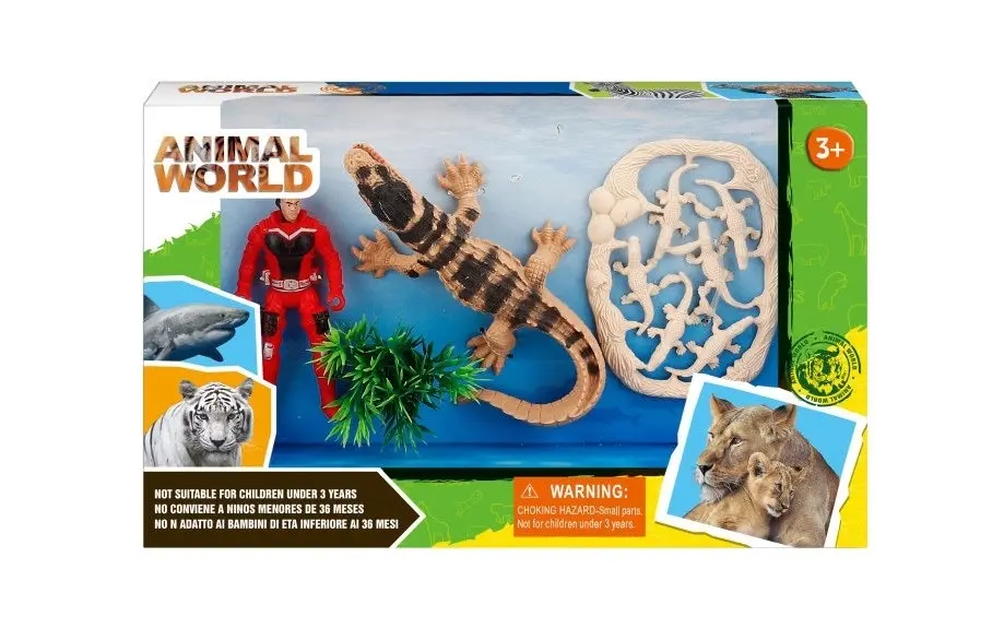 Animal World Small Crocodile Playset