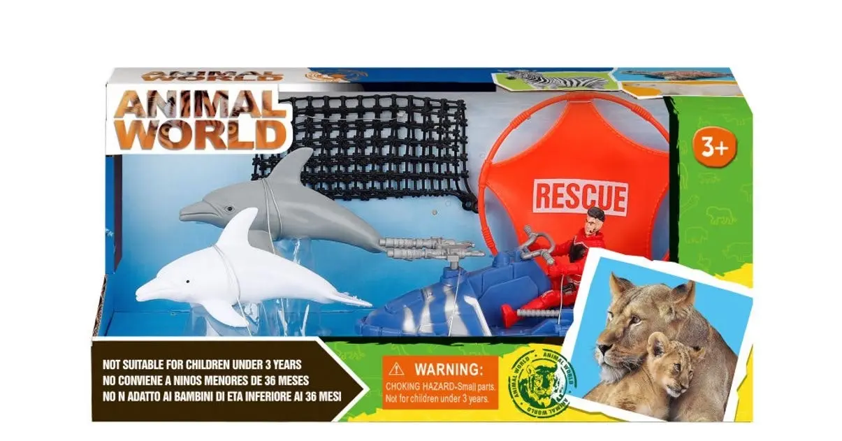 Animal World Dolphins Playset