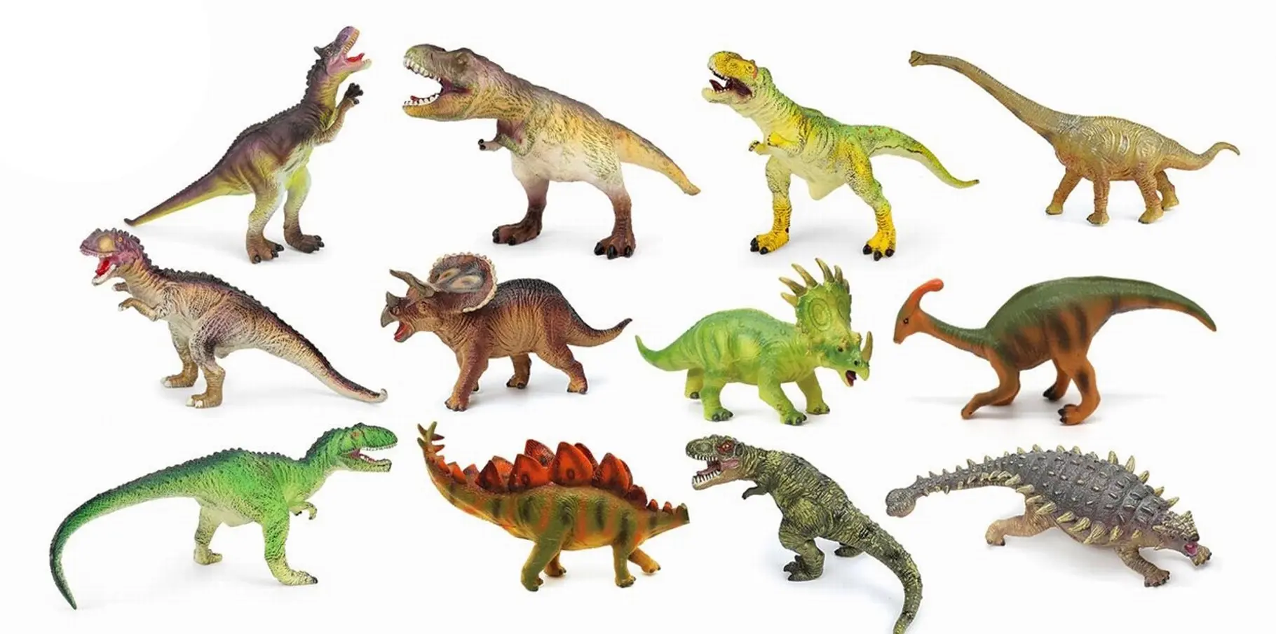 Medium Soft Dinosaurs 10"