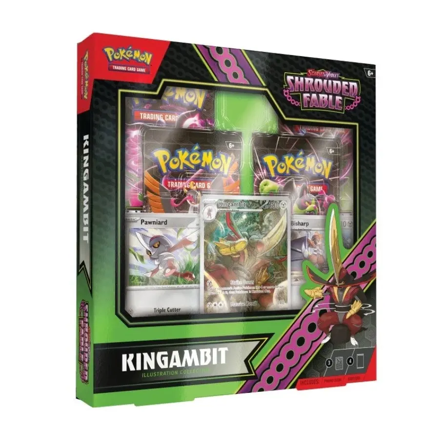 Pokemon TCG SV Shrouded Fable Kingambit Illustration Collection