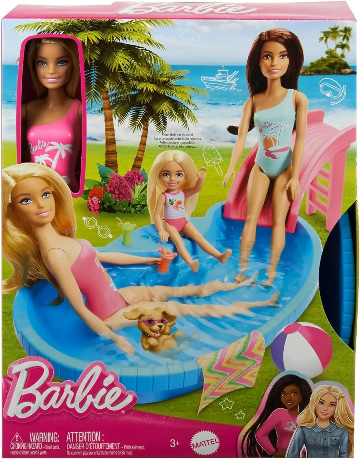 Barbie Doll and Pool Playset