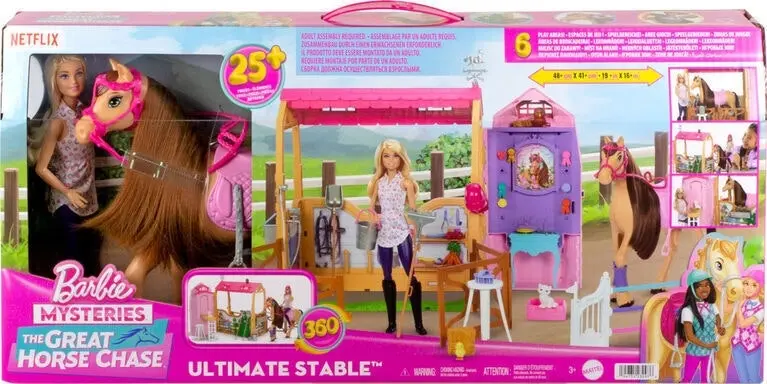 Barbie Mysteries: The Great Horse Chase Ultimate Stable Playset