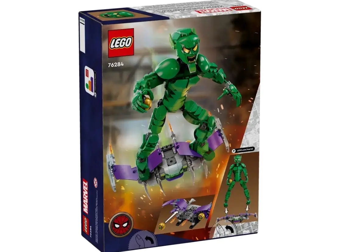 LEGO Marvel Green Goblin Construction Figure 76284