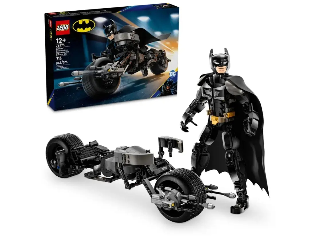 LEGO DC Batman Construction Figure and the Bat-Pod Bike 76273