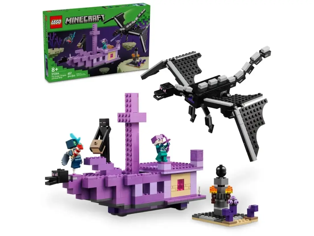 LEGO Minecraft The Ender Dragon and End Ship 21264