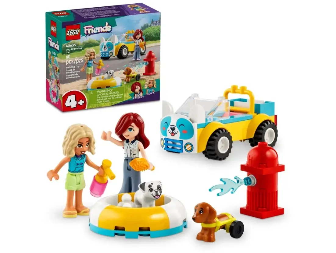 LEGO Friends Dog-Grooming Car 42635