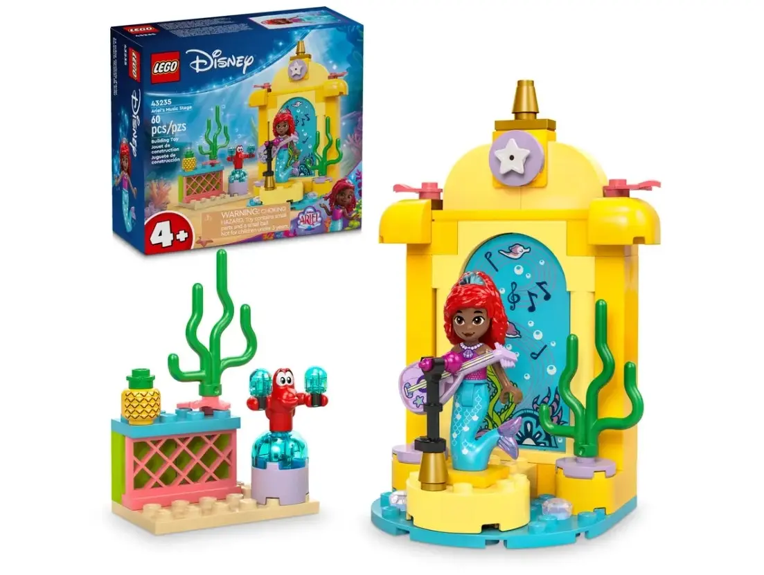 LEGO Disney Ariel's Music Stage 43235