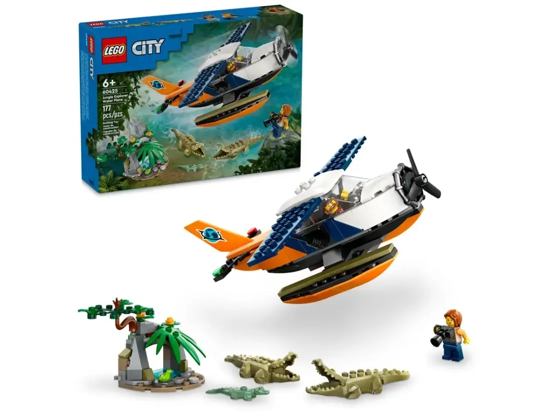 LEGO City Jungle Explorer Water Plane 60425