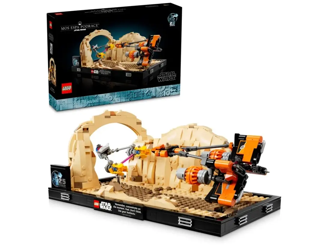 LEGO Star Wars Mos Espa Podrace Diorama 75380