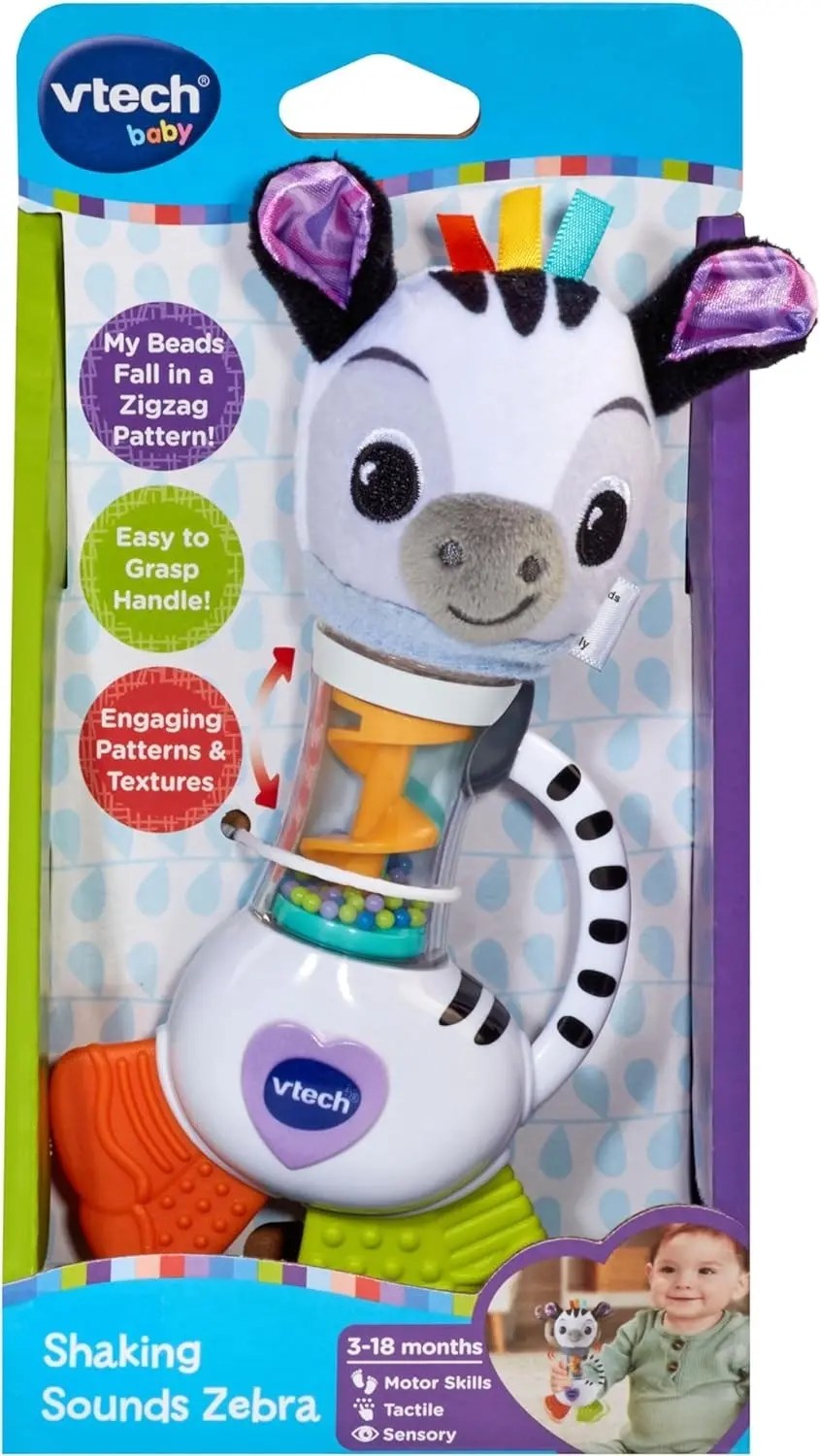 VTech Shaking Sounds Zebra