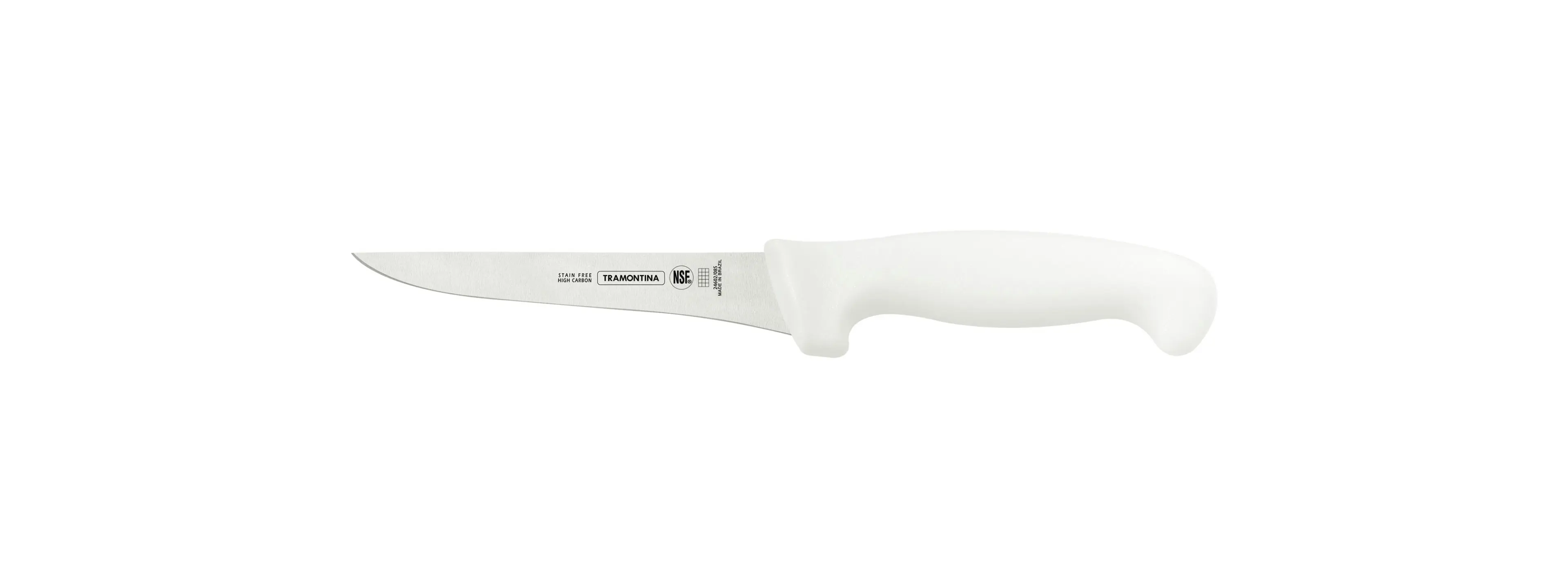 Tramontina Professional 5" Boning Knife with Stainless Steel Blade and White Polypropylene Handle