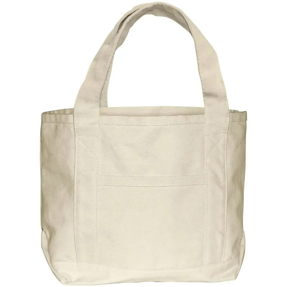 Wear'M Boat Bag, Cream- 15x10x6"