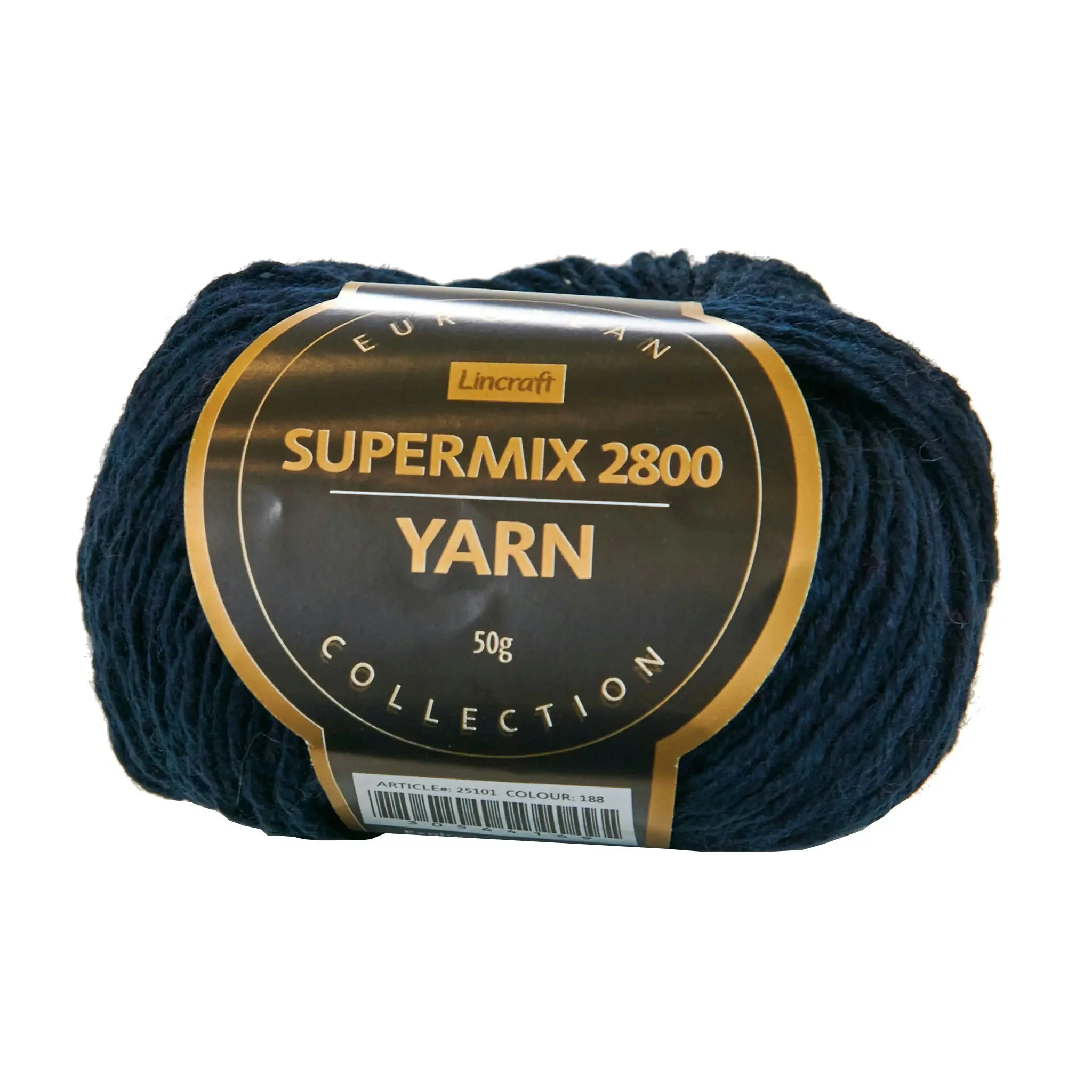 European Collection Supermix 2800 Crochet & Knitting Yarn, 50g