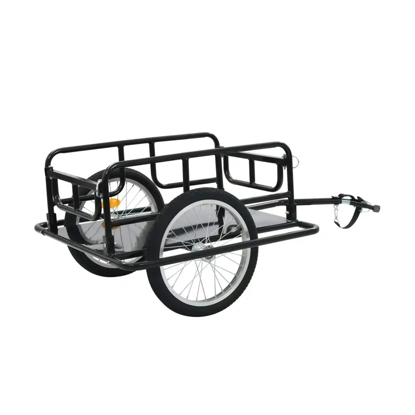 Bicycle Cargo Luggage Trailer Cart Bike Wagon Carrier Trailer 60kg