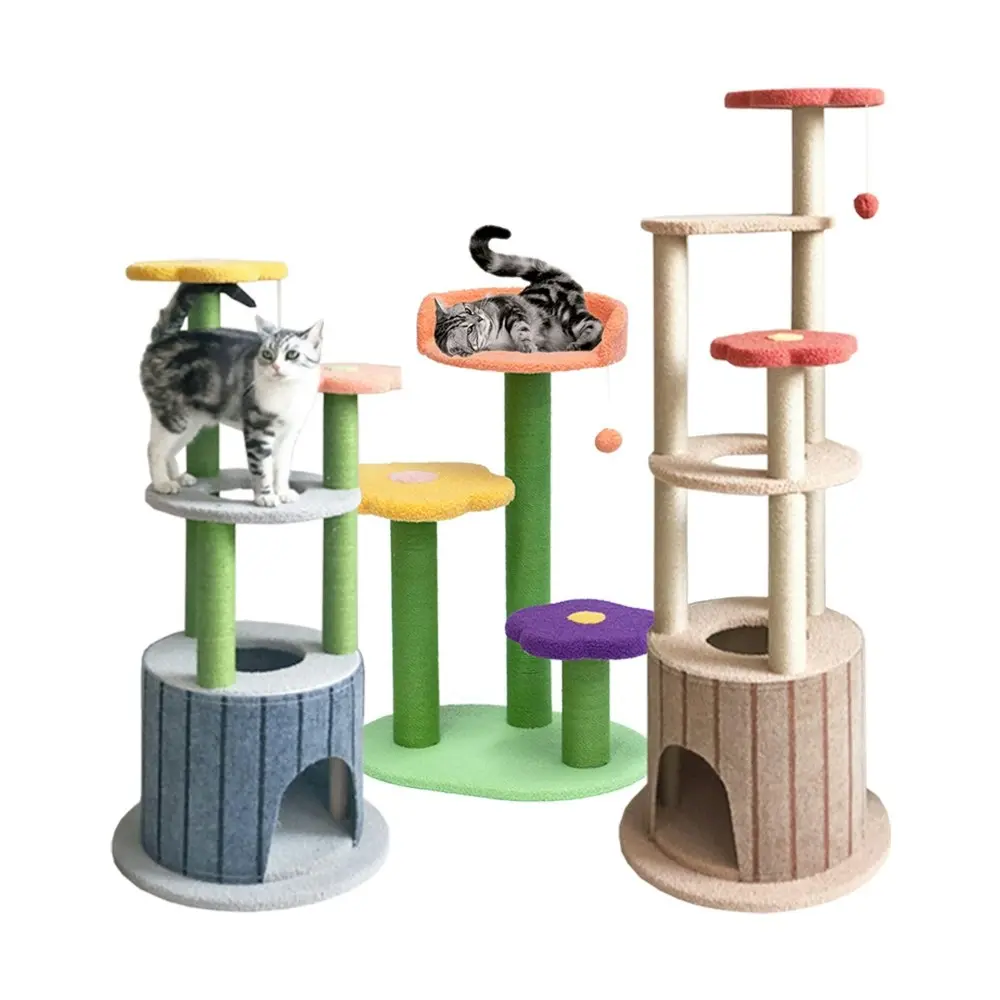 TOPET  Cat Tree Trees Scratching Post Scratcher Tower Condo House Bed Toys