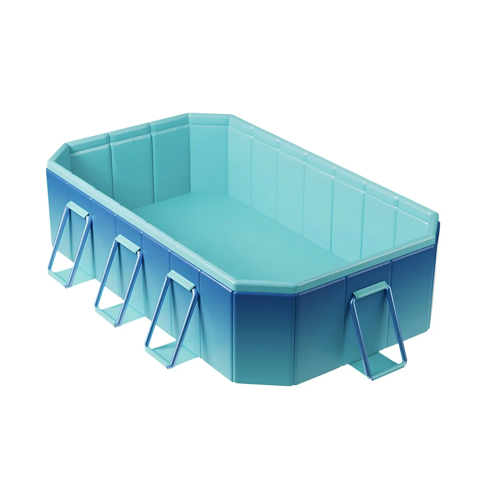 Swimming Pool Foldable Above Ground PVC Pool Kids Adult Outdoor Pool