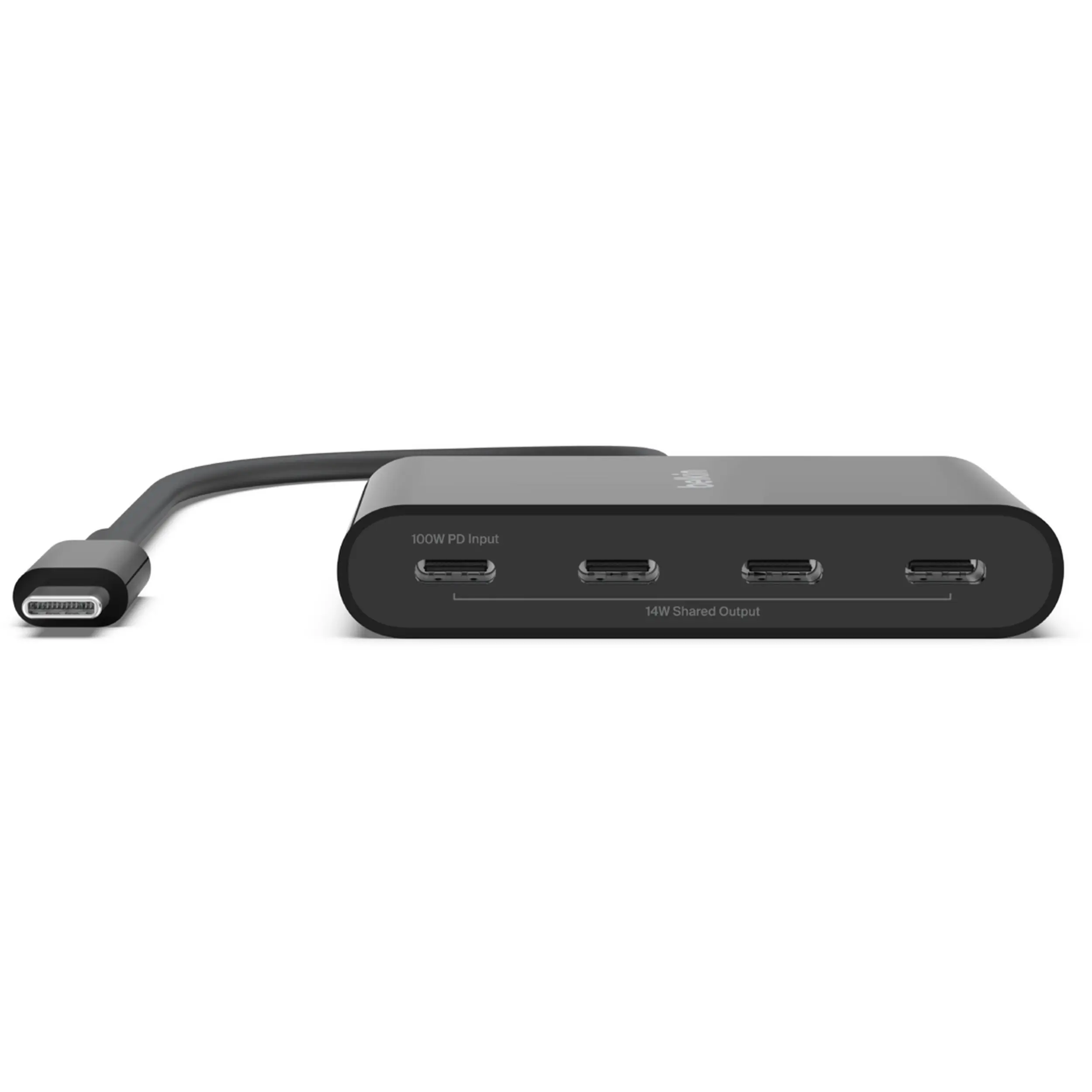 Belkin 4-port Usb-c Mini Hub - Black