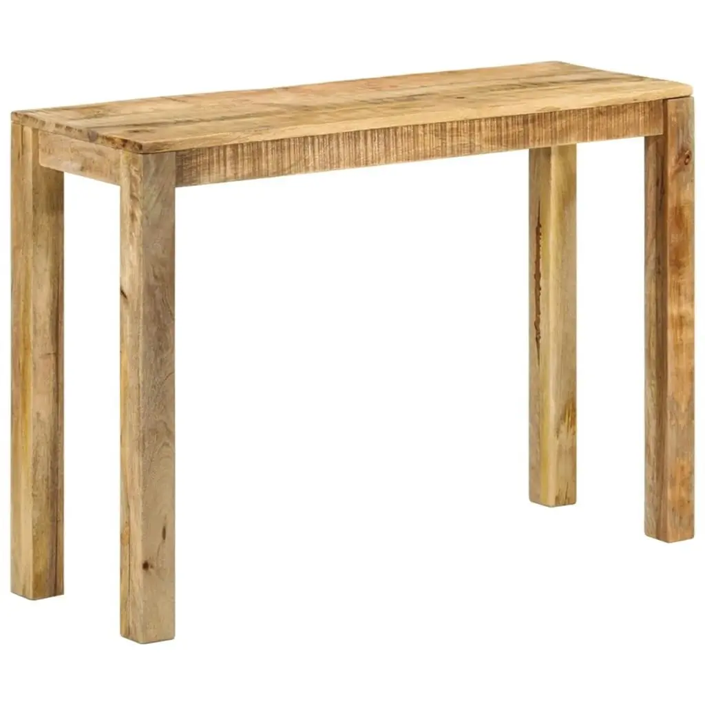 Console Table 110x35x76 cm Rough Mango Wood 337270