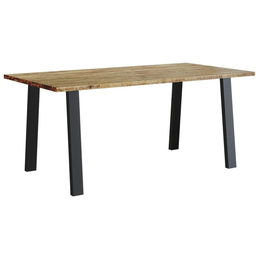 Dining Table 150x90x75 cm Solid Wood Acacia 353298