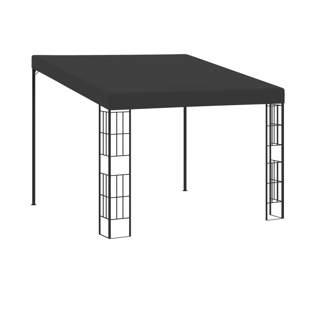 Wall-mounted Gazebo 3x3 m Anthracite Fabric 47990